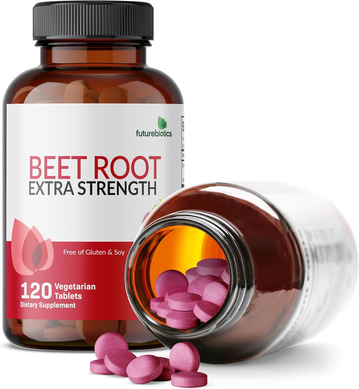 Beet Root Extra Strength, Non-Gmo, 120 Vegetarian Tablets