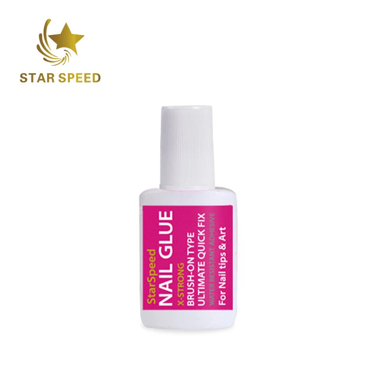 15G Best Selling Organic Nail Glue for Tips Non-Toxic Nail Art Glue Brush on Nail Glue