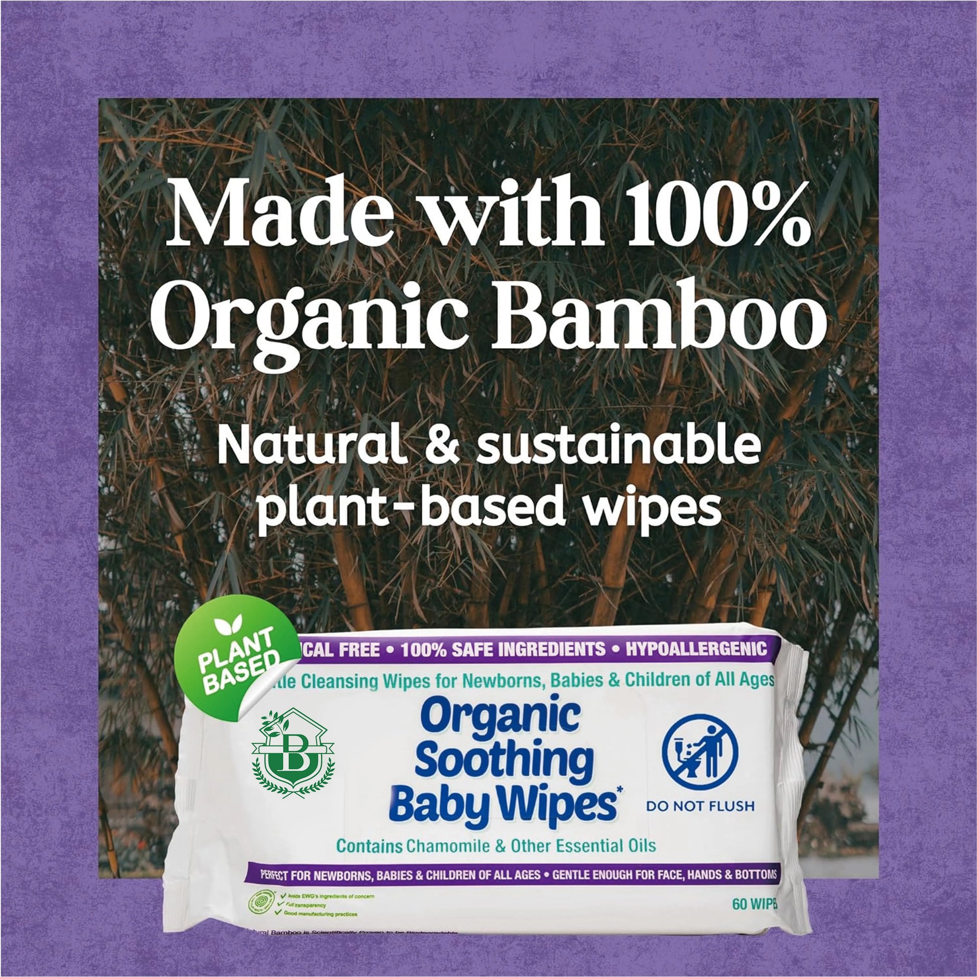 12 Pack Hypoallergenic Biodegradable Organic Antibacterial Baby Wet Wipes for Baby Wholesale