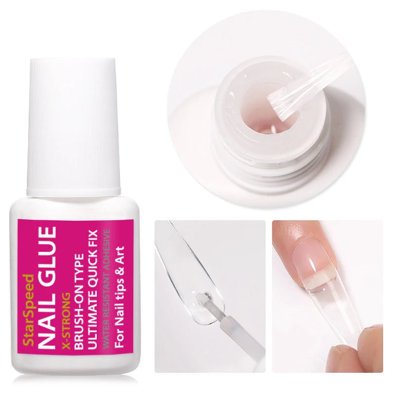 New 8G Strong Hold Non-Toxic Press-On Nail Glue Long-Lasting Wholesale for Nails