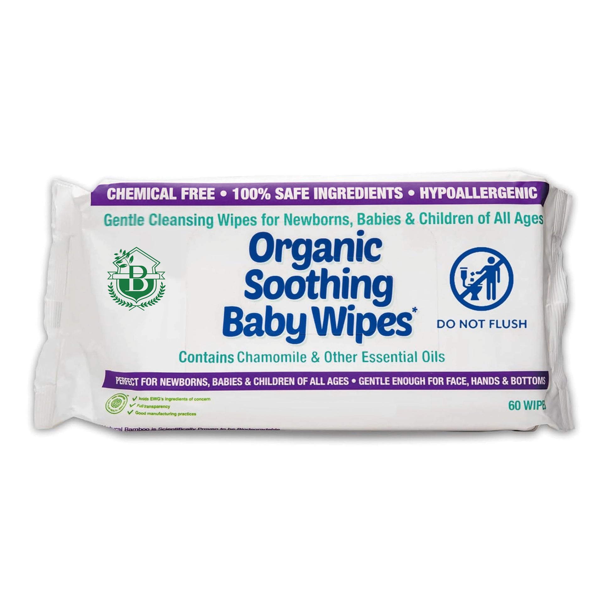 12 Pack Hypoallergenic Biodegradable Organic Antibacterial Baby Wet Wipes for Baby Wholesale