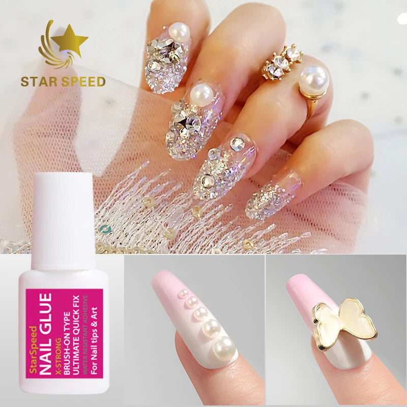 New 8G Strong Hold Non-Toxic Press-On Nail Glue Long-Lasting Wholesale for Nails
