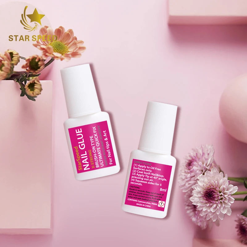 New 8G Strong Hold Non-Toxic Press-On Nail Glue Long-Lasting Wholesale for Nails