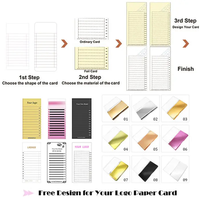 Wholesale Cashmere Eye Lash Extension Lash Tray Supplies Silk Dark Matte Black Mink Volume Eyelash Extension Private Label