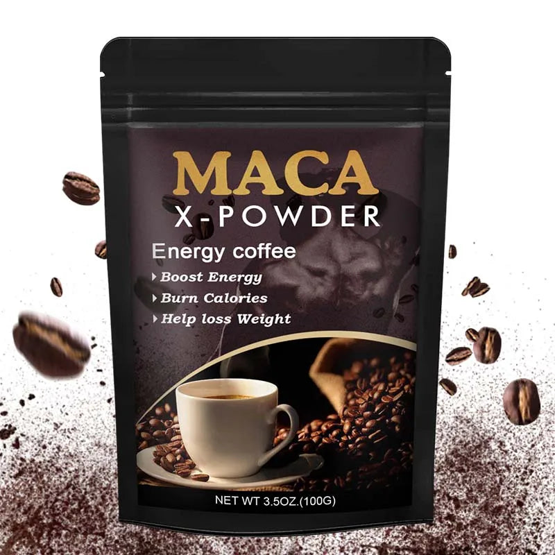 Maca Root Coffee | Natural Energy Supplement | Supports Athletic Performance & Motivation | Builds Muscle & Strength