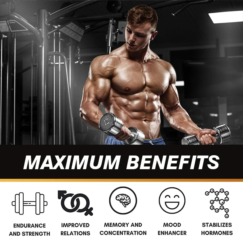 Maca Root Coffee | Natural Energy Supplement | Supports Athletic Performance & Motivation | Builds Muscle & Strength